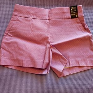 Women's shorts, purple polka dot, size S